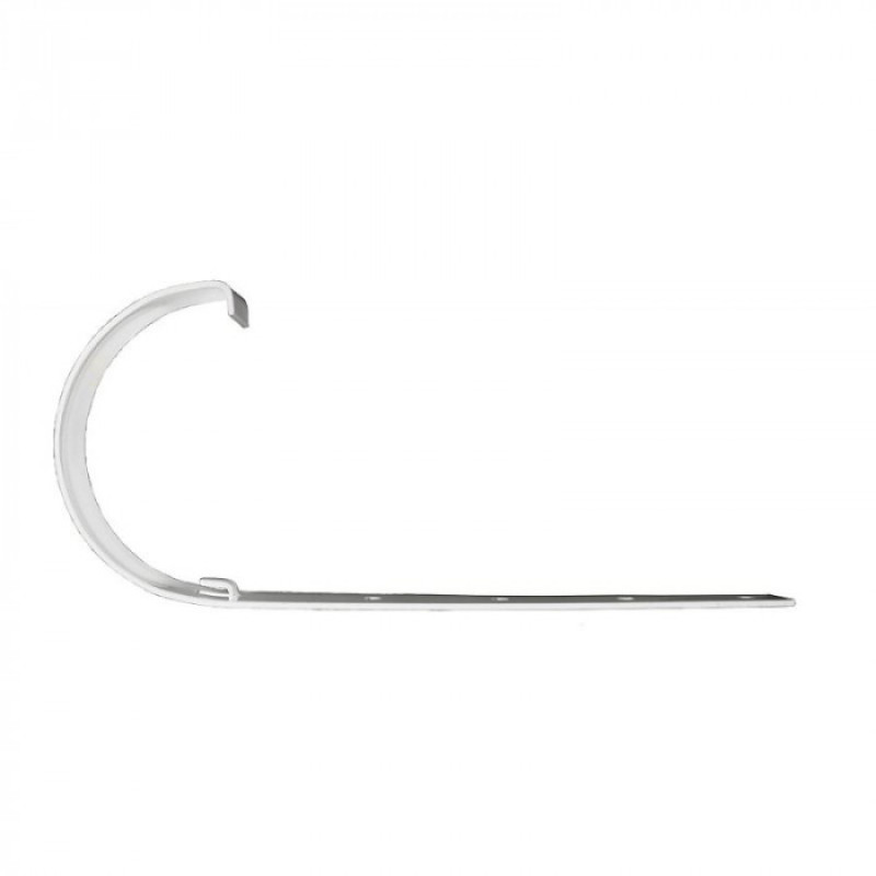 KVADO Кронштейн ринви 3.0 мм, білий RAL9003 (для "Docke")