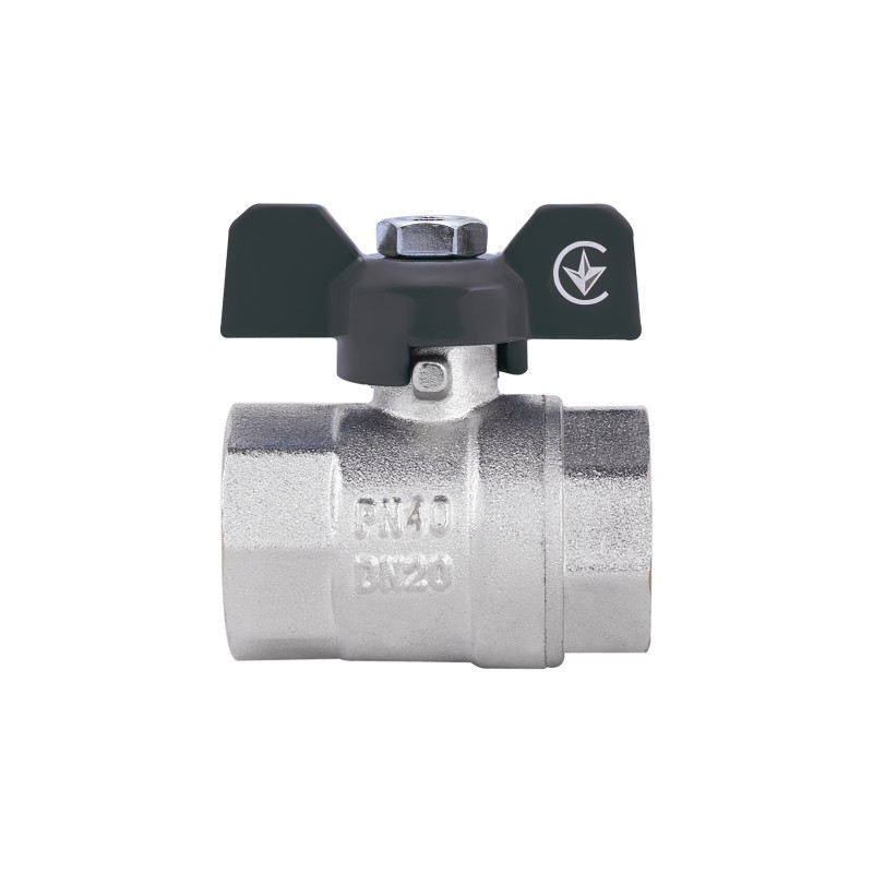 SD Plus Кран кульовий 3/4" ВР для води (метелик) SD602W20