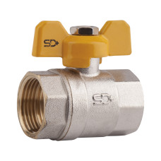 SD Plus Кран кульовий 3/4" ВР для газу (метелик) SD602G20