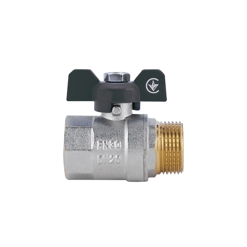 SD Plus Кран кульовий 3/4" ВЗ для води (метелик) SD607W20