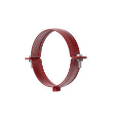 KVADO Хомут для кріплення труб d100 (червоний RAL 3004)