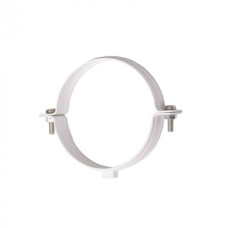 KVADO Хомут для кріплення труб d100-L160 (білий RAL 9003)