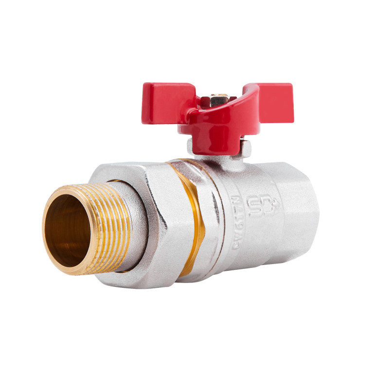 SD Plus Кран кульовий "Американка" прямий 1/2" ВЗ SD220W15