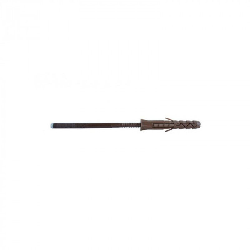 KVADO Хомут для кріплення труб d82-L160 (коричневий RAL 8017)