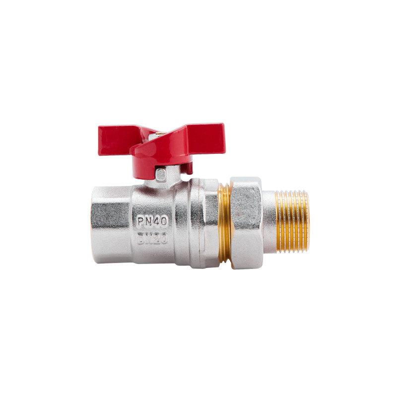 SD Plus Кран кульовий "Американка" прямий 3/4" ВЗ SD220W20