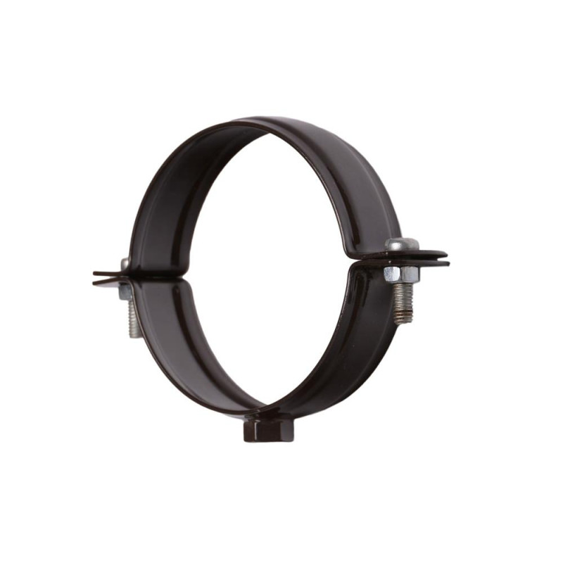 KVADO Хомут для кріплення труб d86-L160, коричневий