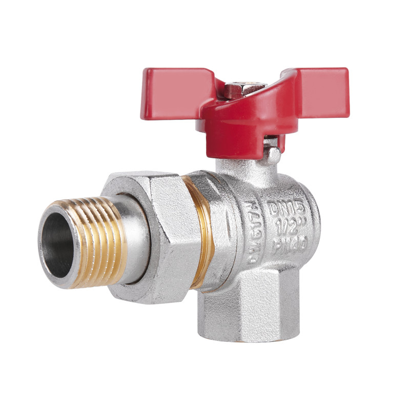 SD Plus Кран кульовий "Американка" кутовий 1/2" ВЗ SD222W15