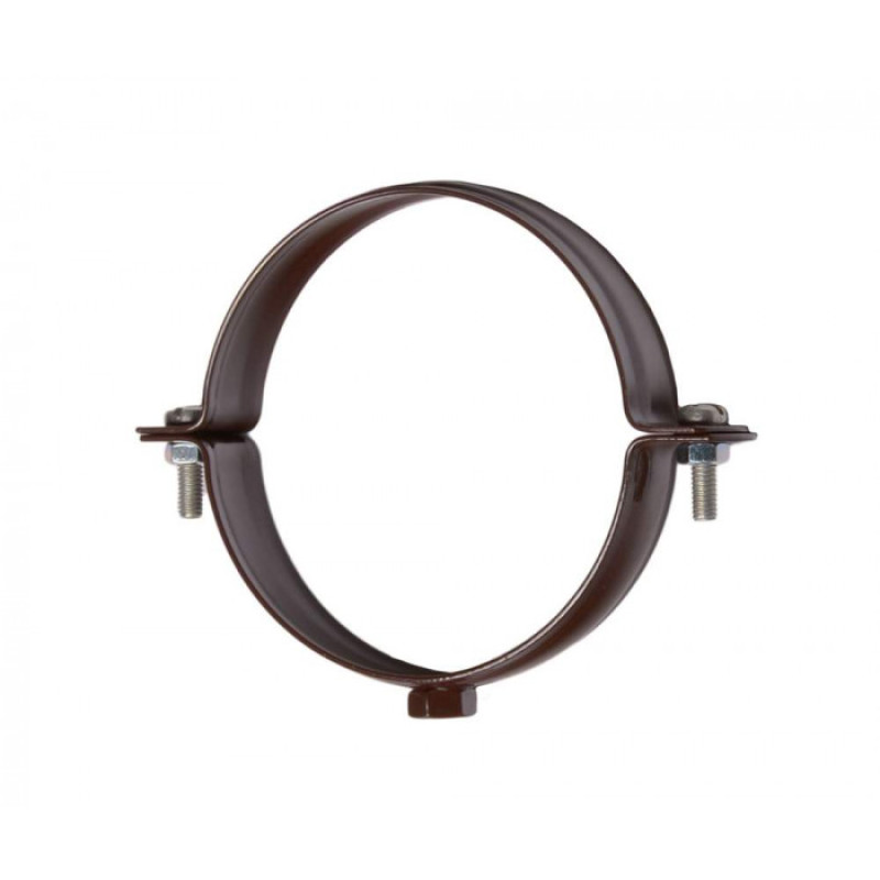 KVADO Хомут для кріплення труб d105-L160 (сірий RAL 7040)