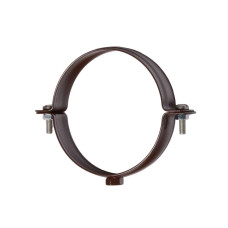KVADO Хомут для кріплення труб d110, коричневий