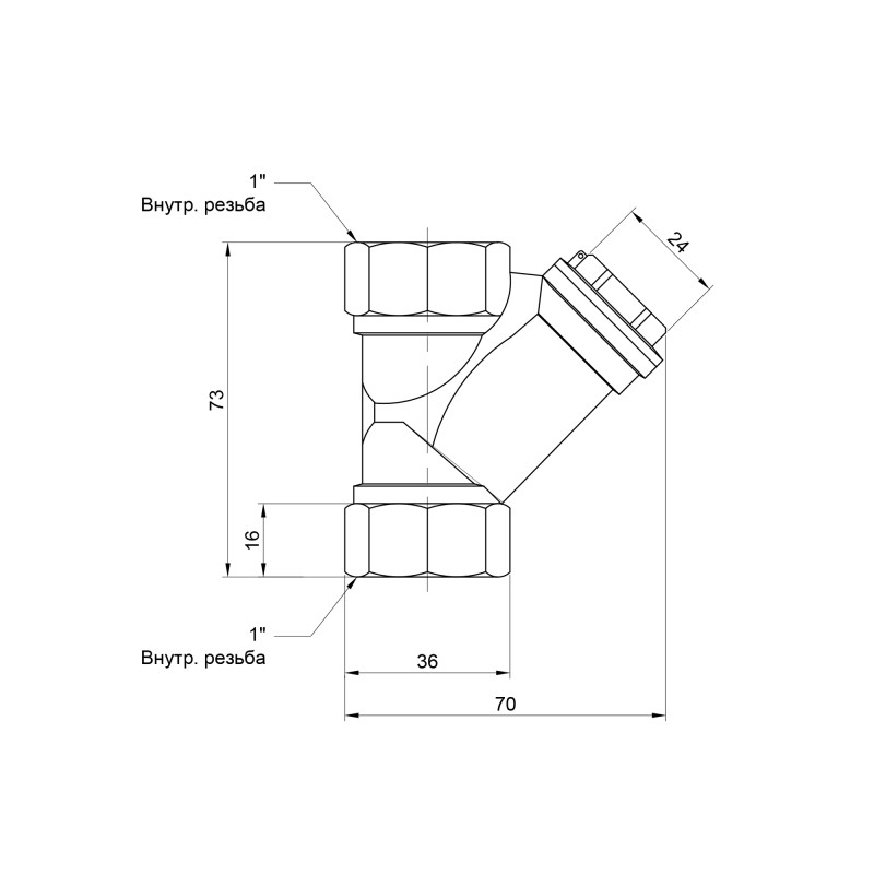SD Plus Фільтр 1" SD124W25