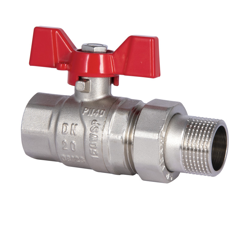 SD Forte Кран кульовий "Американка" 3/4" прямий SF220W20