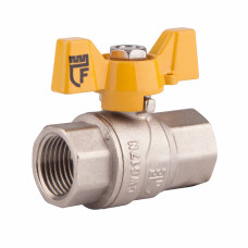 SD Forte Кран кульовий 1" ВР для газа (метелик) SF602G25