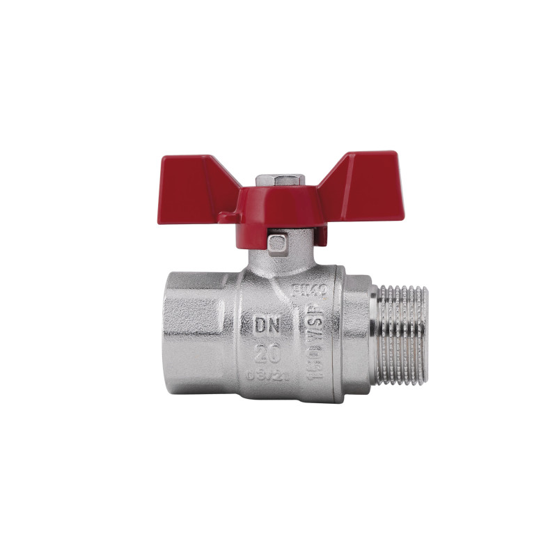 SD Forte Кран кульовий 3/4" ВЗ для води (метелик) SF607W20