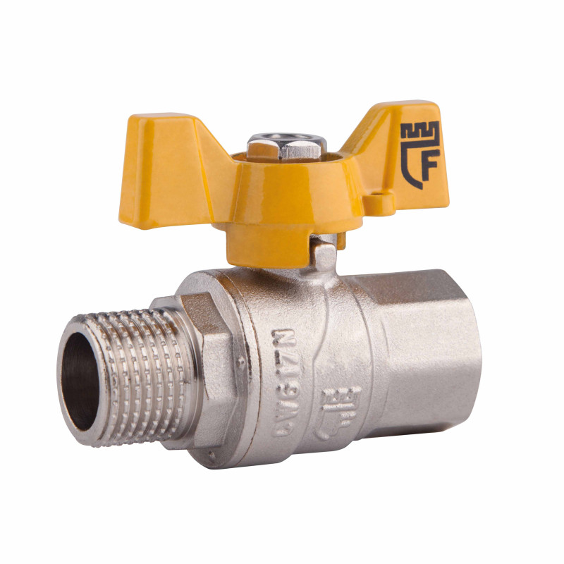 SD Forte Кран кульовий 3/4" ВЗ для газа (метелик) SF607G20