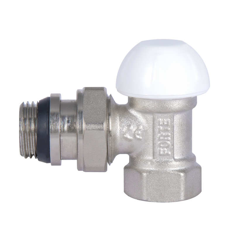 SD Forte Кран радіаторний Powerful 1/2" з антипротіканням кутовий SF233W15