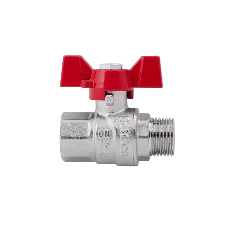 SD Forte Кран кульовий 1/2" ВЗ для води (метелик) SF607W15