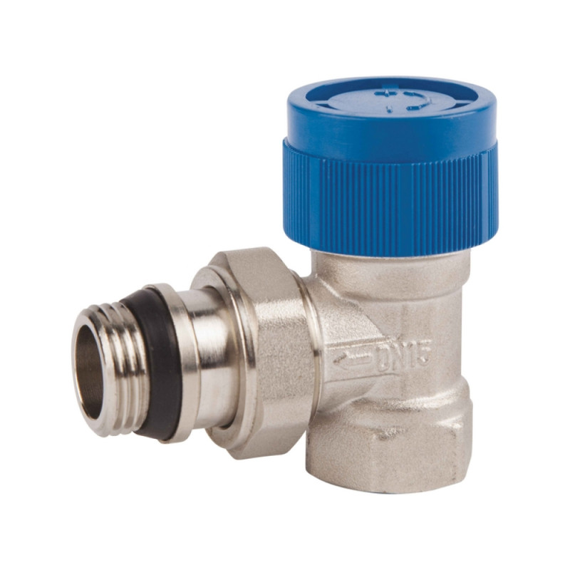 SD Forte Клапан термостатичний 1/2" з антипротіканням для радіатора кутовий SF238W15