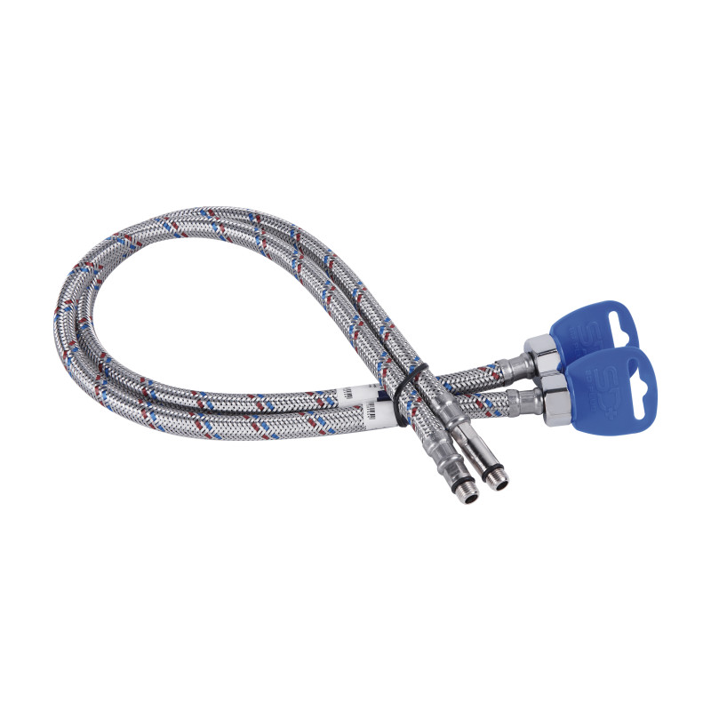 SD Plus Гнучка підводка для води М10 60 см (пара) SD396W60