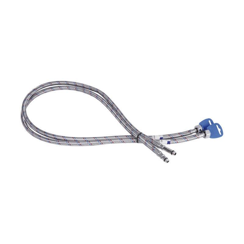 SD Plus Гнучка підводка для води М10 120 см (пара) SD396W120