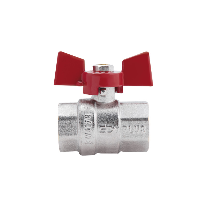 SD Plus Кран кульовий 1/2" ВР для води (метелик) SD602NW15PN40