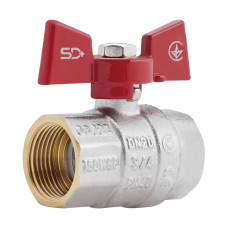 SD Plus Кран кульовий 3/4" ВР для води (метелик) SD602NW20PN40