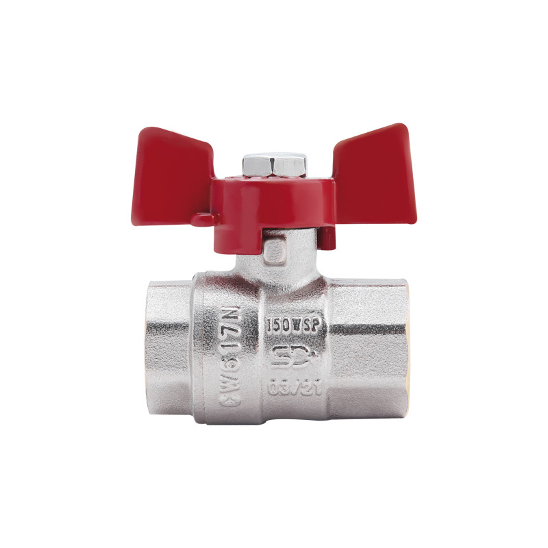 SD Plus Кран кульовий 3/4" ВР для води (метелик) SD602NW20PN40