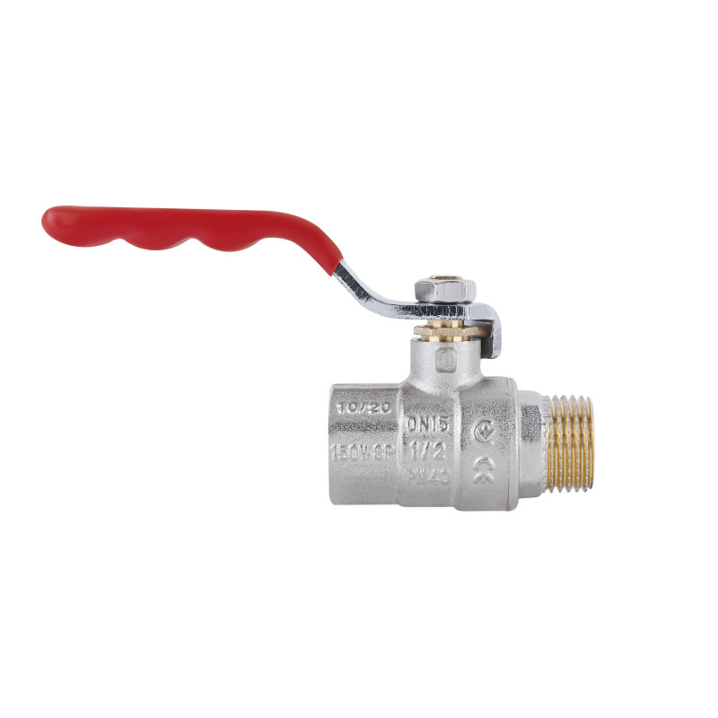 SD Plus Кран кульовий 1/2" ВЗ для води (важіль) SD605NW15PN40