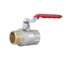 SD Plus Кран кульовий 1" ВЗ для води (важіль) SD605NW25PN40