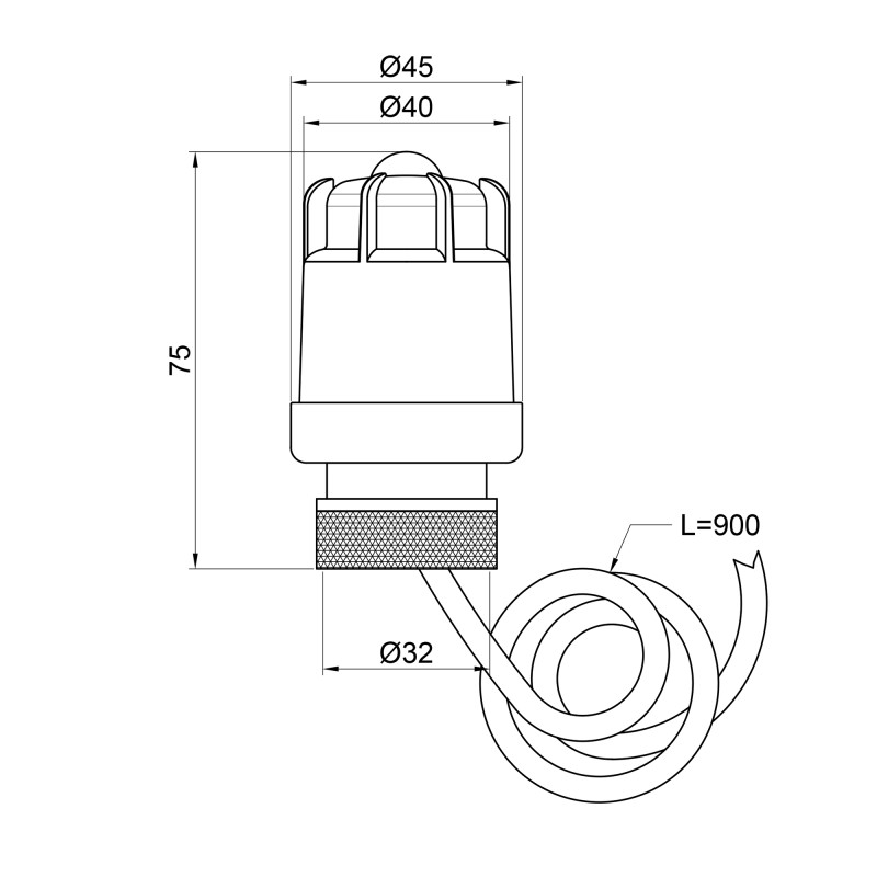 SD Plus Сервоповід M30x1,5 SD347