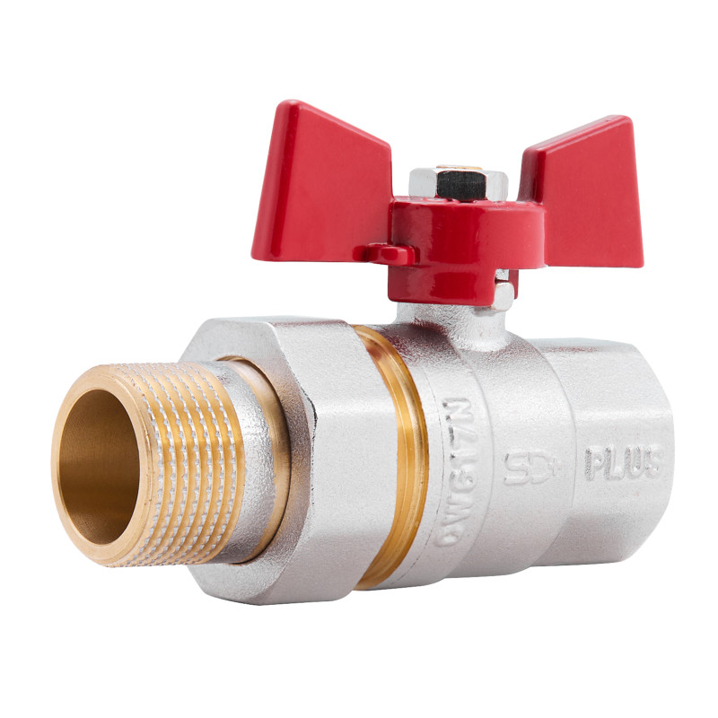 SD Plus Кран кульовий "Американка" 3/4" ВЗ прямий SD220NW20PN40