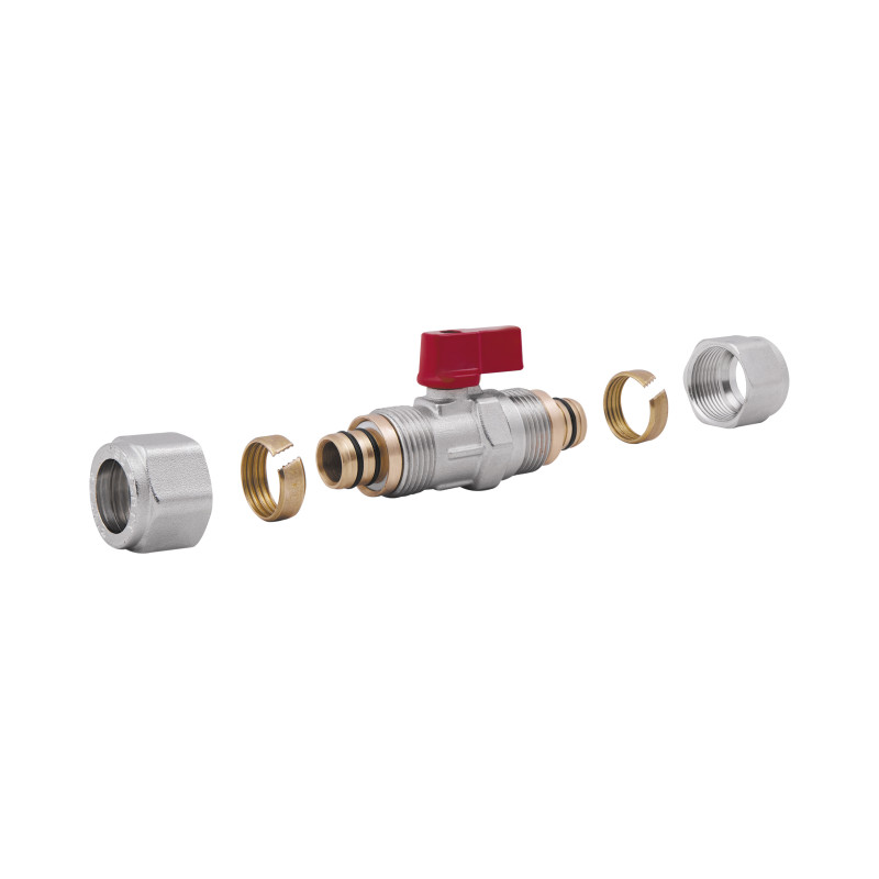 SD Forte Кран кульовий обтискний 20 SF263W20