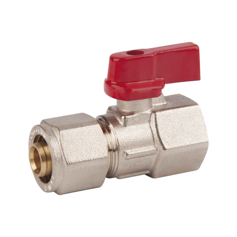 SD Forte Кран кульовий обтискний 20х3/4" ВР SF264W20