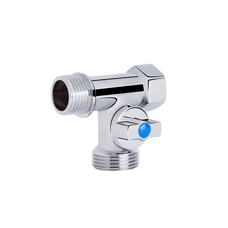 SD Plus Кран приладовий кульовий 1/2"х3/4"х1/2" ЗЗВ SD186W152015