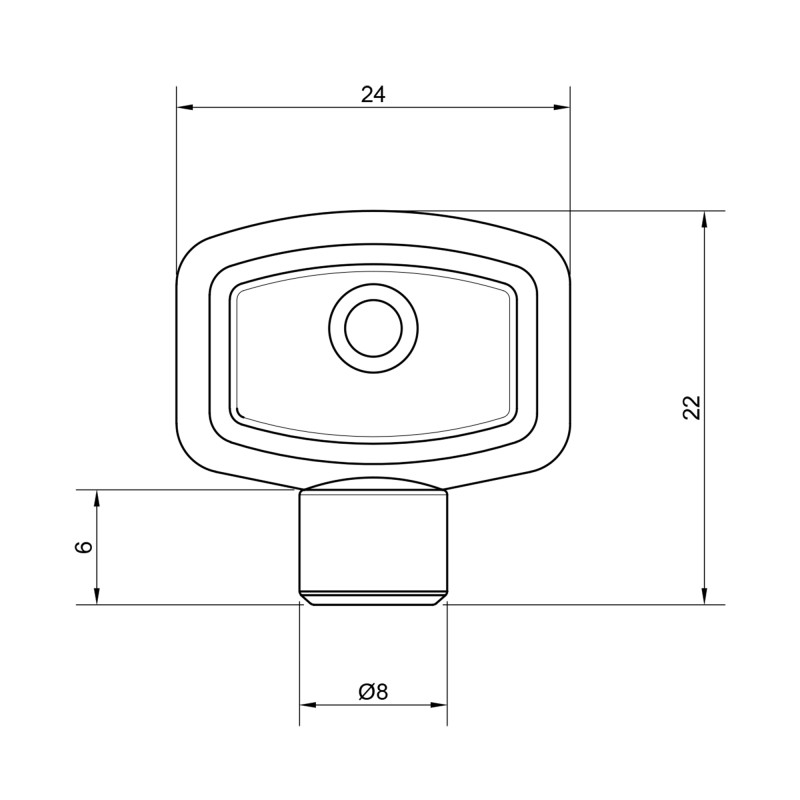 SD Plus Ключ під кран Маєвського SD197Z