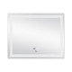 Qtap Дзеркало Mideya (DC-F614) 1000х800 з LED-підсвічуванням Touch, з антизапотіванням, з годинником, димером, рег. яскравості QT2078F614W