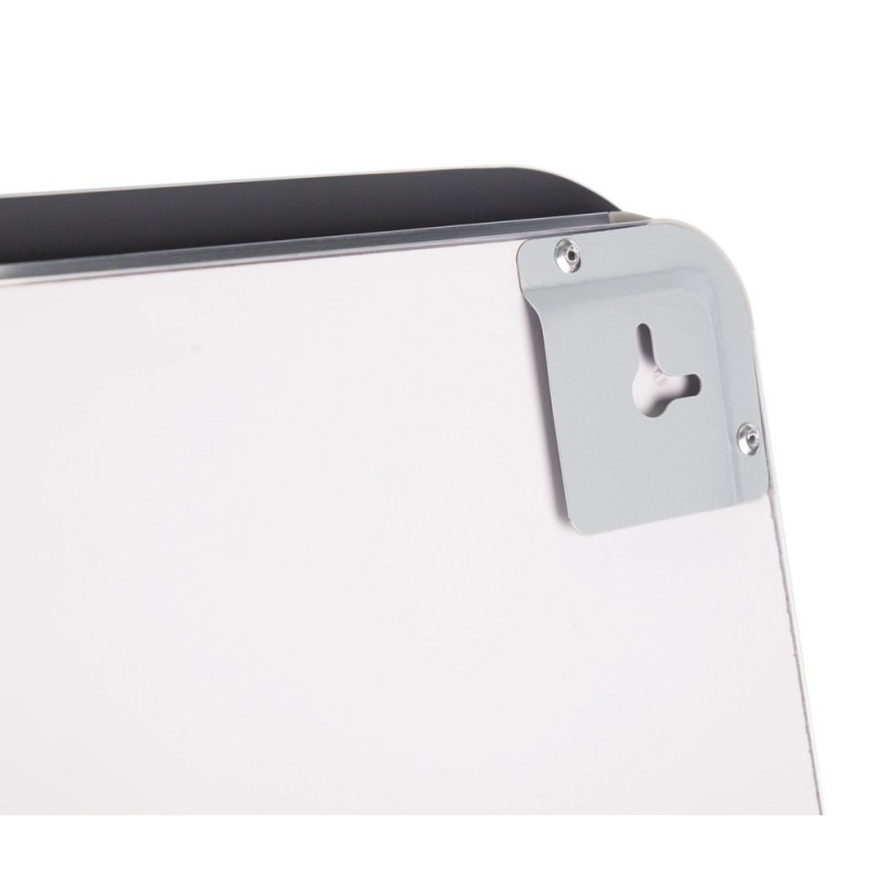 Qtap Дзеркало Mideya (DC-F911) 500х800 з LED-підсвічуванням Touch, з антизапотіванням, з годинником, димером, рег. яскравості QT2078F911W