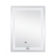 Qtap Дзеркало Mideya (DC-F936) 500х800 з LED-підсвічуванням Touch, з антизапотіванням, з годинником, димером, рег. яскравості QT2078F936W