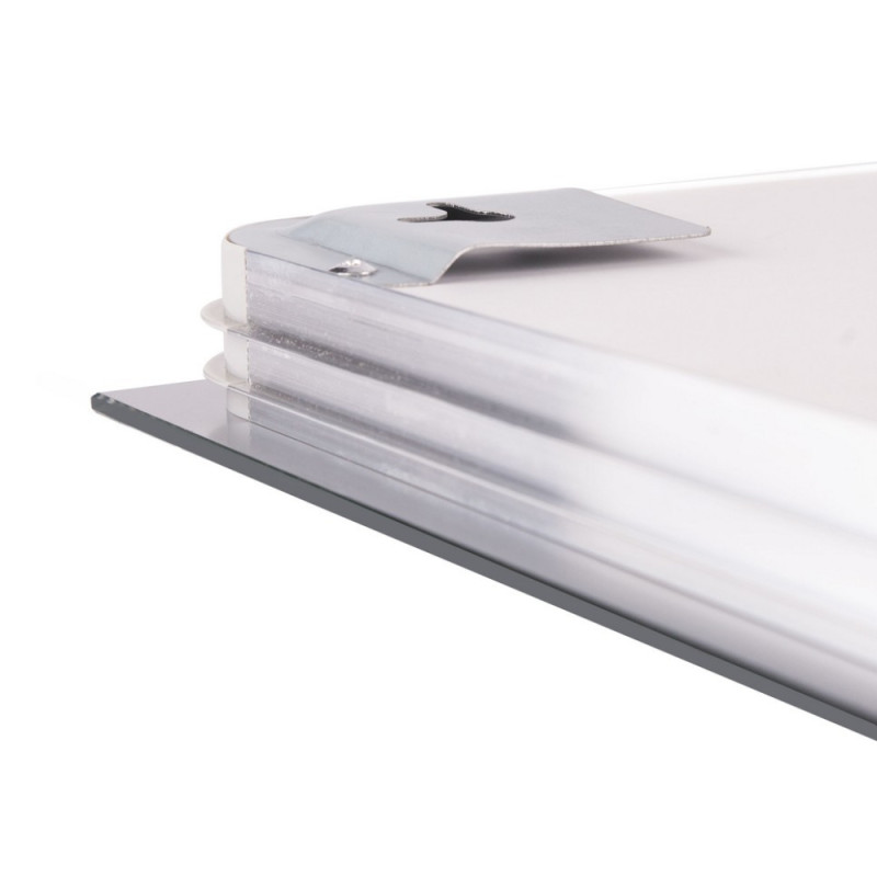 Qtap Дзеркало Mideya (DC-F936) 500х800 з LED-підсвічуванням Touch, з антизапотіванням, з годинником, димером, рег. яскравості QT2078F936W