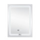 Qtap Дзеркало Mideya (DC-F937) 600х800 з LED-підсвічуванням Touch, з антизапотіванням, з годинником, димером, рег. яскравості QT2078F937W