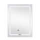 Qtap Дзеркало Mideya (DC-F937) 600х800 з LED-підсвічуванням Touch, з антизапотіванням, з годинником, димером, рег. яскравості QT2078F937W