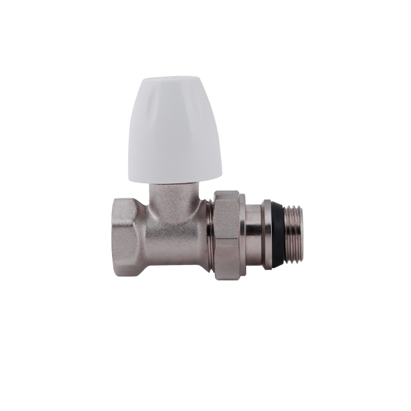 SD Plus Кран радіаторний 1/2" ВЗ з антипротіканням прямий SD226W15