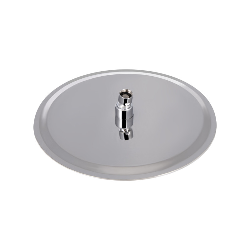 Lidz Лійка для верхнього душу Лейки Лейка 130 300 мм округла LDNIA130NKS32451 Nickel