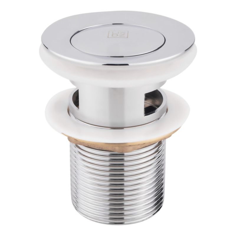 Lidz Донний клапан Tani 004 нажимний 1 1/4" з переливом LDTAN004CRM32527 Chrome