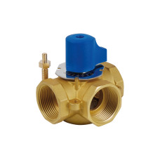 SD Forte Клапан триходовий 1" 1/4 ВР ручний SF363W32