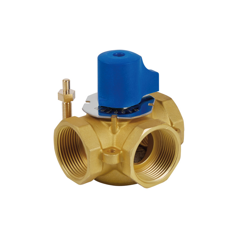 SD Forte Клапан триходовий 1" 1/4 ВР ручний SF363W32