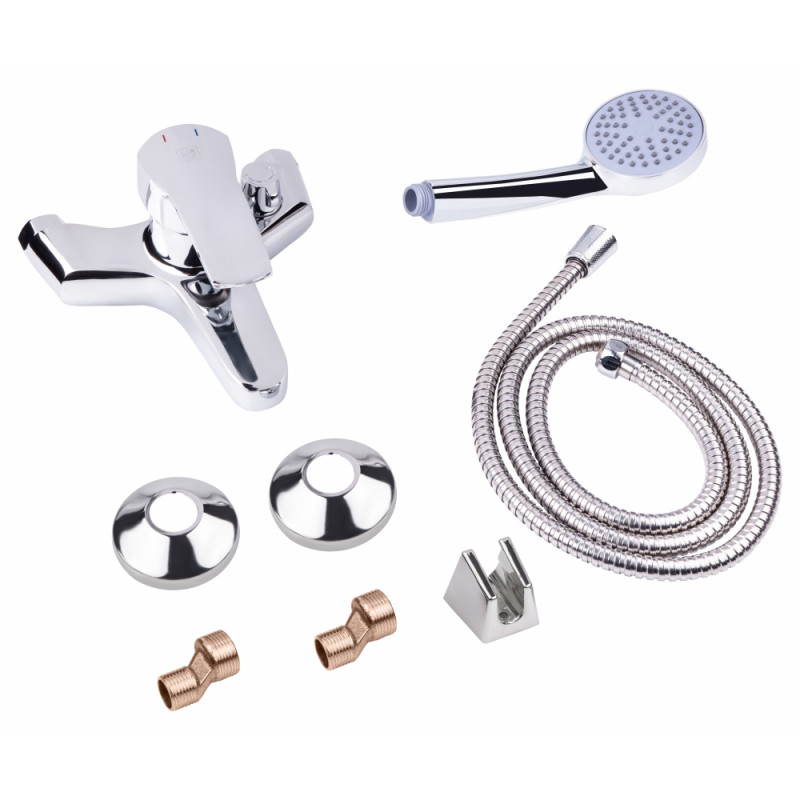 Lidz Змішувач для ванни Anny 006 (з душовим гарнітуром) (k40) LDANN006CRM35121 Chrome