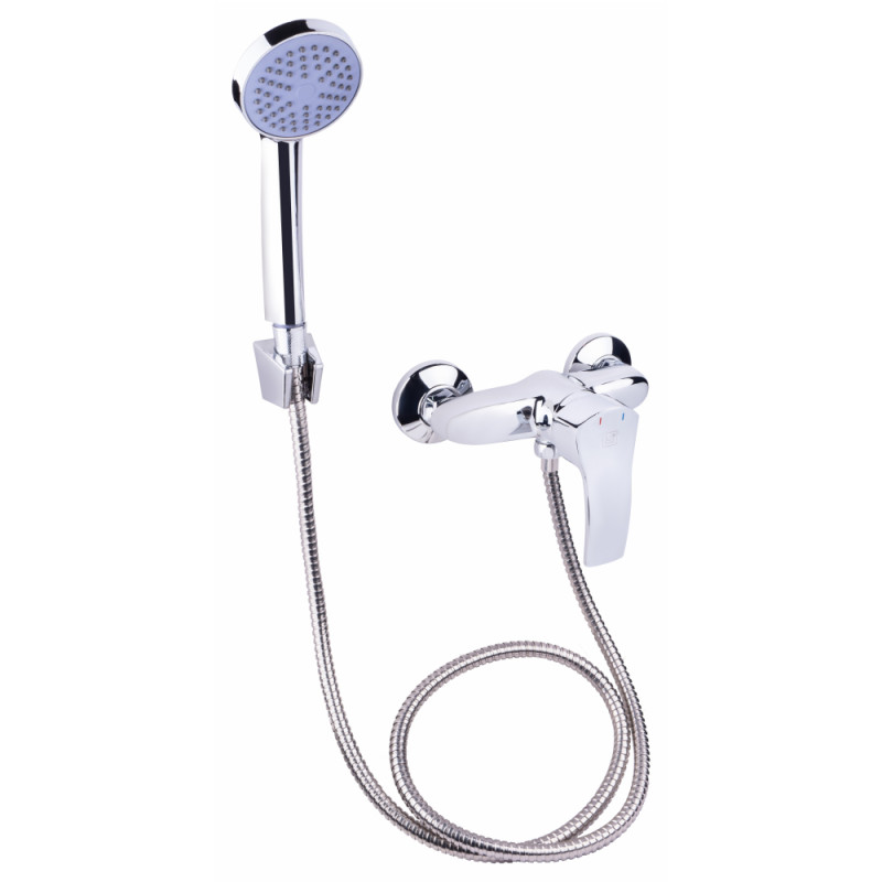 Lidz Змішувач для душу Anny 010 (з душовим гарнітуром) (k40) LDANN010CRM35124 Chrome