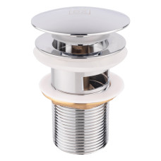 Lidz Донний клапан Tani 003 нажимний 1 1/4" з переливом LDTAN003CRM32526 Chrome