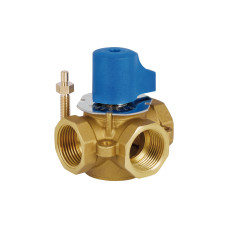 SD Forte Клапан триходовий 1" ВР ручний SF363W25