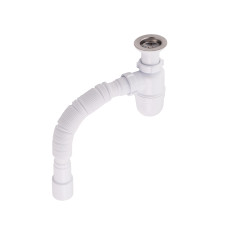 Lidz Сифон для раковини (WHI) 60 06 Y001 00 (вихід 50 мм)